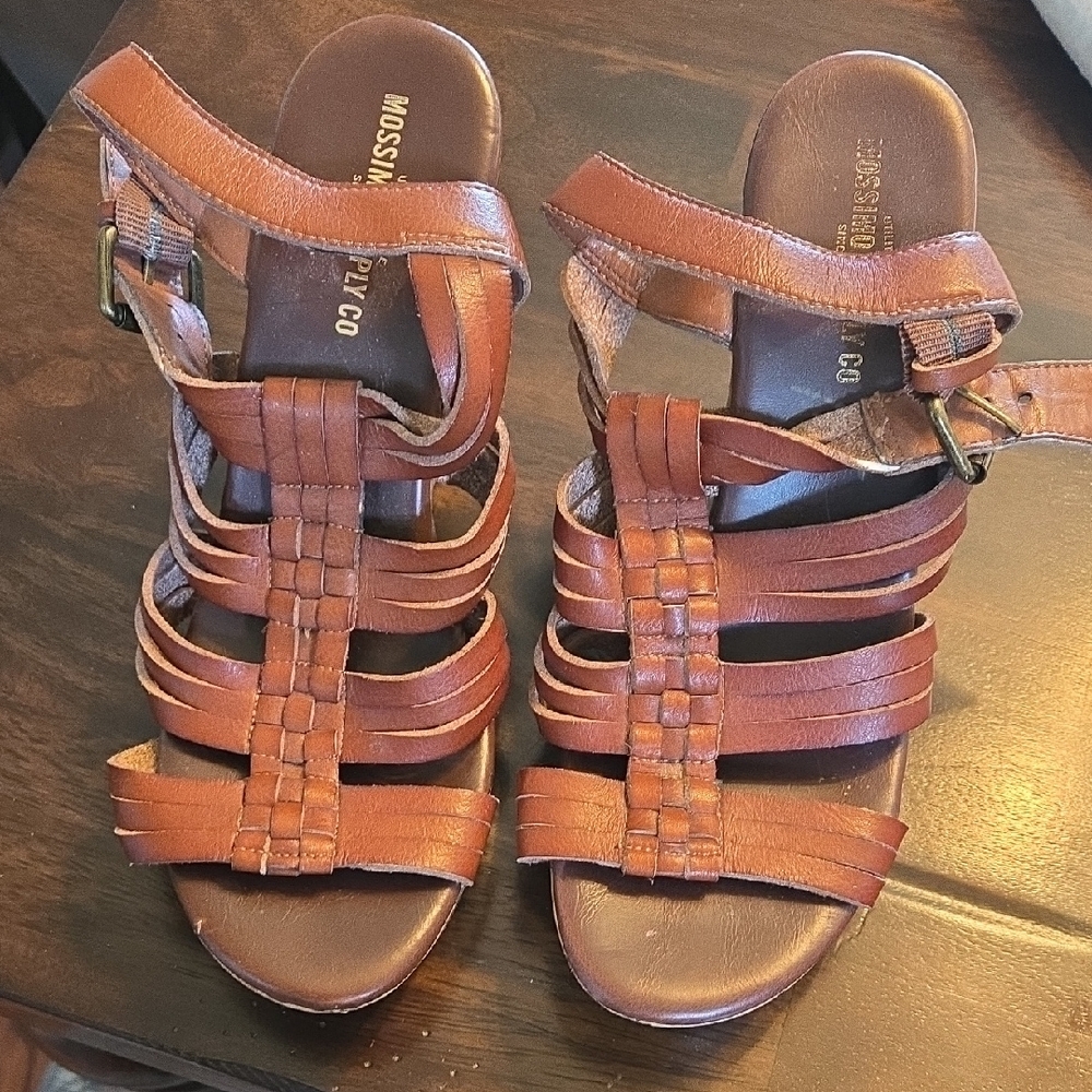 Mossimo Supply Co. Brown Gladiator Sandals
